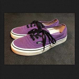 Vans Classic Purple Lace Up Shoes Women’s Size 7